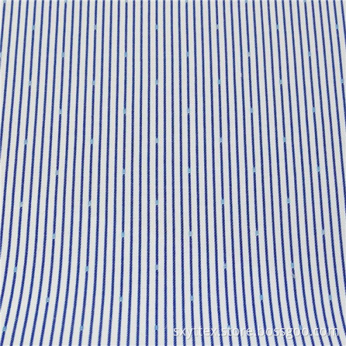 Tissu de chemise de dobby de ligne de style doux